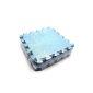 Huayang 10PCS new baby play puzzle eva foam interlocking floor mats (Blue)