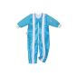 Odenwälder 1277-1972 Gr.86 / 92 PrimaKlima Sleep overalls stripes aqua (Baby Product)