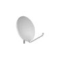 Digital SAT antenna 80cm aluminum mirror bowl + Opticum Quad LNB 4 for Receiver (Electronics)