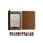 Fintie Folio Case Cover compatible with all Kindle Paperwhite - book-like PU leather case with automatic sleep / wake function (suitable for all versions: 2012, 2013, 2014 and 2015 the new Kindle Paperwhite with 300 ppi display, 6 