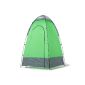 Skandika Tent cabin with shower / toilet Green 130 x 130 x 210 cm (Sports)