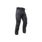 Sporty motorcycle pants motorcycle pants black with thigh pockets Gr.  XL