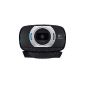 Logitech HD Webcam C615 Webcam Full HD 1080p 8 megapixel camera with built-in microphone Skype compatible / MSN / Facebook (Accessory)