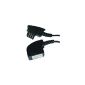 Wentronic TAE 6 pin Extension (TAE-N plug to TAE-N connector) 6m black (Accessories)