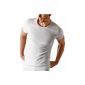 Thermal shirt long body with short sleeves for men - round neck - Anthracite - Size 4 (M) (Clothing)