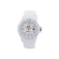 ICE-Watch - Mixed Watch - Quartz Analog - Ice-Forever - White - Unisex - White Dial - White Silicone Bracelet - SI.WE.US09 (Watch)