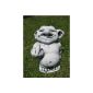 Naughty Troll with middle finger middle finger gnome gnomes garden stone figure Frostfest
