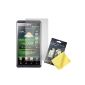 Screen Protector Screen Protector Shield for LG P920 Optimus 3D (x3 pieces) (Electronics)
