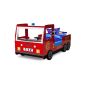 . Fire brigade bed including slatted frame - Car Cot youth bed bed (Baby Product)
