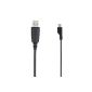 Samsung Micro USB Data Cable Charging Cable Compatible with Galaxy S2 / S3 / S4 - Black (Wireless Phone Accessory)