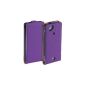 yayago flip-New-Style Leather Case -Ultra flat in purple / lilac for Sony Ericsson Xperia X12 Arc and Xperia Arc S Cover Purple / Lilac (Electronics)