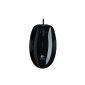 Logitech M150 wired laser mouse, black and green (accessory)