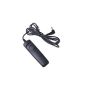 Remote Shutter Cable Release Remote Cord for Canon 1100D, 650D, 600D, 60Da, 60D, 550D, 500D, 1000D, 450D, 400D, 350D, 300D, 30, 33, 50, 50E, 300V, 300, 3000, PowerShot G15, G12, G11, G10, G1X, PENTAX K-7, K-XMain - Black (Electronics)