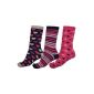 Octave - Set of 3 pairs of thermal socks - trend - Women (Clothing)
