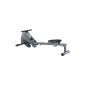Body Coach Magnetic rower with aluminum rail, silver / black, 153 x 52 x 45 cm, 28651 (Equipment)