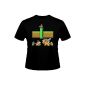 T-shirt Video Games - Parody Super Mario Bros.  - Improper pipe ... - T-Shirt Black - High Quality (Clothing)