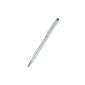 City Super 1 x Touch Stylus Pen Touch Pen Capacitive Stylus Capacitive Touch Screen Cell Phone / Styli Stylus Touch Pen Stylus for Kindle Fire HD, Asus Acer LG Smartphone Tablet tablet, Apple iPhone 4 4S iPad 5 2,3,4,5, Mini, iPod Touch 4 5, Samsung Galaxy Note 10.1 P3100 P3110 P6200 P6210 S2 i9100 i9105 S3 i9300 i9305, S4 i9500 i9505 Galaxy Note 2 N7100, 8000, BlackBerry PlayBook HTC One S One X Butteryfly Flyer (Pink, Black, Red, Orange, purple, green, Blue, Silver, Light Pink) (Silver) (Electronics)