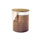 Ridder 21005008 laundry basket about 37 x 50 cm, brown, bamboo (household goods)