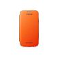 Samsung Notebook Style Flap Case for Samsung Galaxy S3 - Orange (Wireless Phone Accessory)