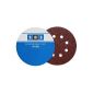 Sanding disc 125mm 8 holes 60 pieces and Tooltech grinding wheels 125/8 hole 50 pieces