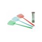 6 piece Colorful fly swatters, in trendy bright colors.  Ideal against the incoming pests (household goods)
