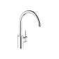 Grohe Concetto kitchen faucet spout High Rotation Range 0 ° / 150 ° / 360 ° Starlight 32,661,001 (Germany Import) (Tools & Accessories)