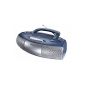 Grundig RRCD 1350 MP3 Radio Recorder with CD / MP3 players blue / silver (Electronics)
