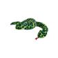 Snake Boa plush green black (Toys)