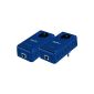 Devolo dLAN Highspeed 85HSplus HomePlug Adapter Starter Kit (2x dLAN 85 HSplus, 2x Ethernet cable) Blue (Personal Computers)