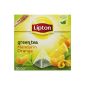 Lipton Green Tea Mandarin Orange, 20 pyramid tea bags, 4-pack (4 x 55 g) (Food & Beverage)