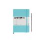 LEUCHTTURM1917 332596 Notebook Medium (A5), 249 pages, dotted, turquoise (Office supplies & stationery)