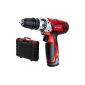 Einhell 4513206 TC-CD 12 Li, Drills Li-Ion battery, 12 V, 1.3 Ah, 2 speeds, 20 Nm, 17 and 1 torque setting, Quick-Stop, LED lamp, metal gear (Tools and accessories)