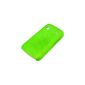 Netcase Mobile Case Cover for Samsung S5660 Galaxy Gio Neon Green (Electronics)