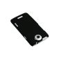 mumbi Cases HTC One X + X Case (Rubberized Hard Back) matt black (Wireless Phone Accessory)