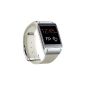 Samsung Galaxy Gear SM-V700 Smartwatch, 1.63 inch AMOLED screen, Android, Camera and video, Bluetooth, White (Note 3 compliant and S4 only) (Electronics)