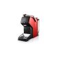 Lavazza LM3150 RE Espria Milk with milk foamer, red (household goods)