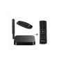 MINIX NEO-H More X8 Android 4.4 Smart TV Box XBMC H.265 HEVC Amlogic S812-H Quad Core Media Hub 4K 3D Blu-ray DTS & Dolby True ISO Streaming Media Player Mini PC Cortex Processor A9r4 Ram16GB 2GB eMMC ROM 2.4GHZ / 5GHZ Dual Band AP6335 wireless Gigabit Ethernet LAN Bluetooth 4.0 + A2 Lite New Six-axis Gyroscope & Accelerometer Double-sided 2.4GHz Wireless Air Mous (Electronics)