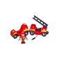 Brio - 33576 - Construction game - Fireman Vehicle Sound and Light (Toy)