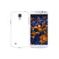 mumbi Cases Samsung Galaxy S4 mini shell (hard back) matte white (Electronics)