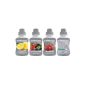 SodaStream Pack of 4 Syrup Fruit juice without sugar, 4x375 ml (Food & Beverage)