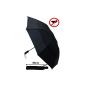 Folding umbrella - Wind Resistant - EXTRA STRONG - Automatic - Double Canvas To Fight Against The Damage Caused By Flipping - 104cm Canvas - 