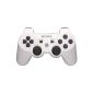 PS3 Dual Shock 3 Controller - White (Accessory)