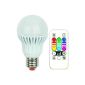 Jedi LED A60 E27 RGB LED bulb with remote control 6 x 6 x 11 cm (Kitchen)