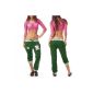 Ladies College slacks sweatpants sweatpants running pants fitness pants sweatpants college look - 968 (Textiles)