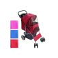 Stroller buggy blue dog - VARIOUS COLORS
