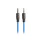 iFrogz IFZ-AU-AUX Auxiliary Audio Cable 3.5mm Blue (Electronics)