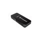 Transcend TS-RDF5K card reader SD / MicroSD USB 3.0 Black (Personal Computers)