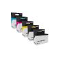 Luxury Cartridge HP 364XL Set of 5 ink cartridges with chip-compatible HP364XL for HP Printer - Black / Cyan / Magenta / Yellow (Office Supplies)