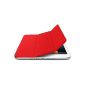 Apple iPad Smart Cover Leather Red (UK Import) (Accessory)