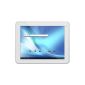 Odys Noon 24.6 cm (9.7 inches) Tablet PC (IPS screen, dual core processor, 1.6GHz, 1GB RAM, 16GB HDD, HDMI, WiFi, Android 4.1, Bluetooth 2.1.) White / aluminum (Personal Computers )